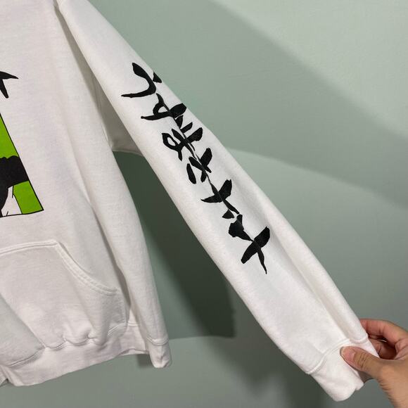 Naruto Shippuden Men's White Graphics Pullover Hoodie Size S - Picture 7 of 9